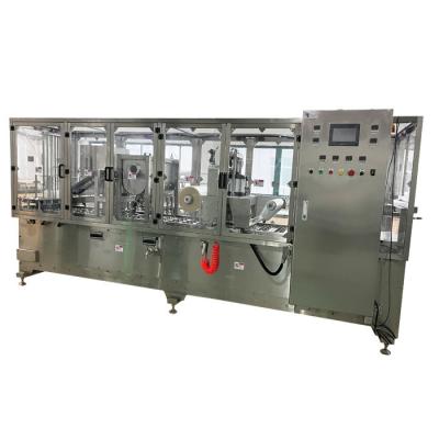 China Stainless Steel PET Tea Cup Filler Packing Machine For 1-50ml for sale