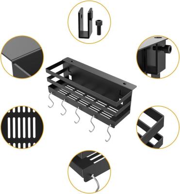China Organize Your Countertop Setup with this Powder Coated Griddle Accessories Caddy for sale