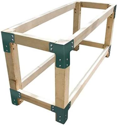 China Plating Wood Frame Bracket for Heavy-Duty Deck Edge Work Bench Support Standalone for sale