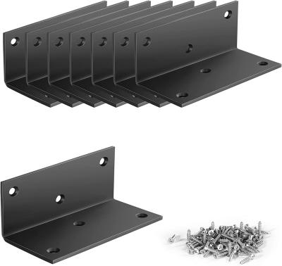 China 3mm Thickness L Bracket Angle Bracket Iron Right Metal Angle Bracket with Included Hardware for sale
