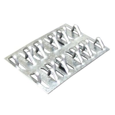 China Silver Hardware Materials Stamping Knuckle Nail Plate Mending Plate for Standard for sale