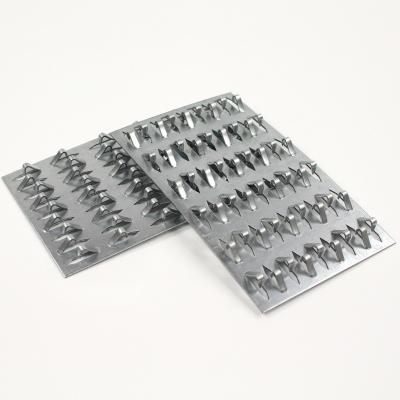 China Metal Truss Plate Timber Connector Gang Nail Plate with Galvanized Protection for sale