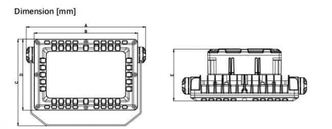 Hazardous Area Explosion Proof Led Flood Light 100w Ip65 0