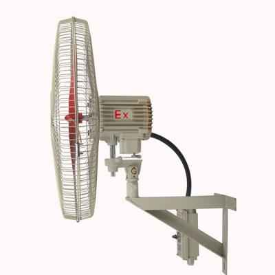 China 120 Shaking Head Ventilating Fan IP54 Ex Proof Industrial Wall Mounted for sale