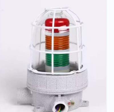 China Explosion Proof Sound And Light Three Color Four Color Sound And Light Alarm Warning Light à venda