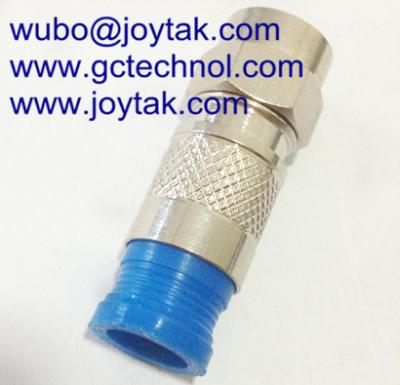China F Compression Connector for RG59 Coaxial Cable indoor and outdoor CATV cable for sale