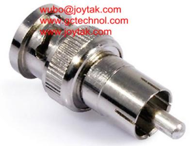 China Coaxial Adapter Coaxial Adaptor BNC Male Plug to RCA Male Plug For CATV / BNCM.RCAM.02 for sale