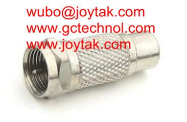 China Coaxial Adapter Coaxial Adaptor RCA Female To F Male Connector CCTV Antenna / RCAF.FM.01 for sale