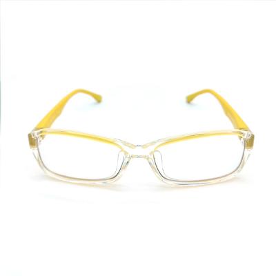 China Customized Colorful Yellow Optical Glasses Kids Eyewear With Smaller Frames for sale