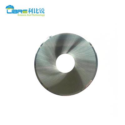 China Double Bevel Tungsten Carbide Round Cutting Blade For Cigarette Filter for sale