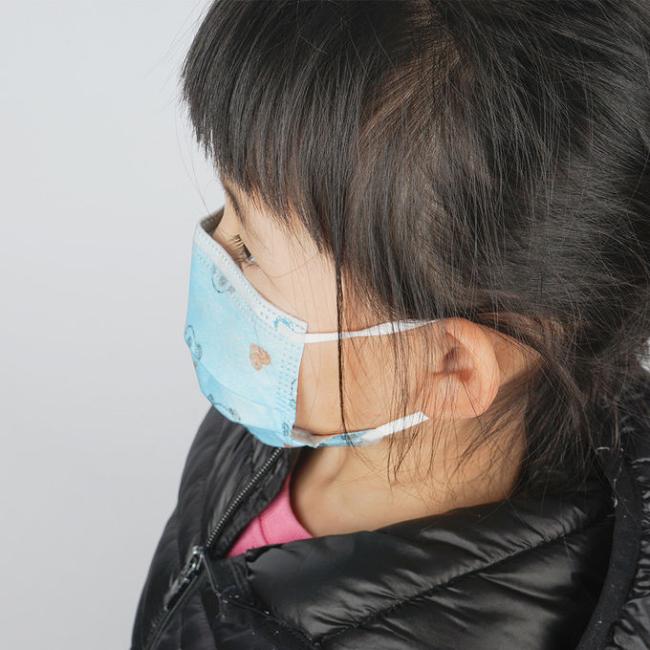 Comfortable Disposable Child Protective Face Mask Earloop For Children