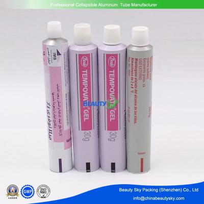 China Dia. 22mm M11 Screw Pharmaceutical Cream Pharmaceutical Ointment Packaging Aluminum Tubes for Ocean Market for sale