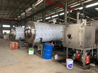 China Tamanho automático da máquina de secagem de gelo do vácuo de ZG-200㎡ grande resistente à venda