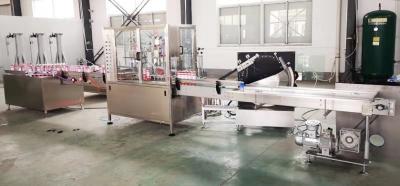 China Latas altas de rellenar automáticas/H de la eficacia 2400 - 3000 de la máquina del aerosol QGQ750 en venta
