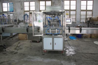 Chine Chaîne de production automatique de design compact installation commode liquide de machine de remplissage de pâte à vendre