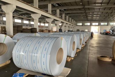 Chine 2500 mm de largeur ultra large plaque de bobine d'aluminium prépeint super large revêtement bobine d'aluminium utilisée pour le camion ou le corps de van à vendre