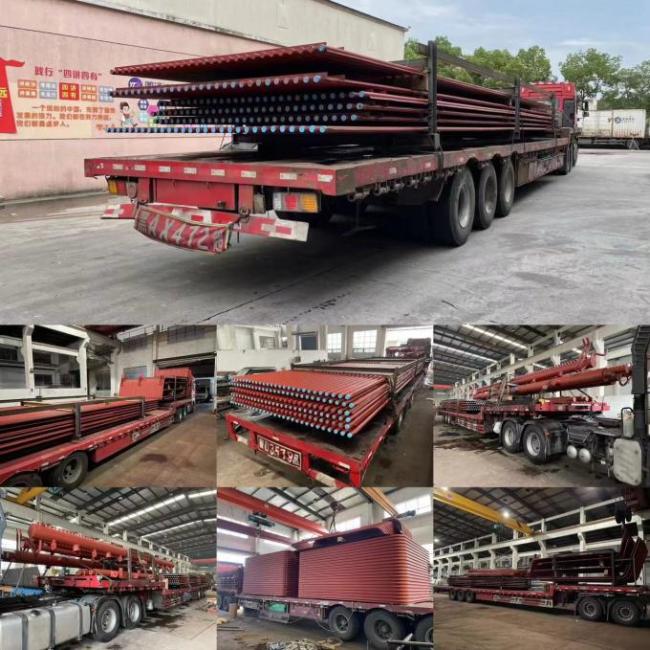 Flange Connection Boilers Spare Parts Carbon steel Water Wall In Boiler 3