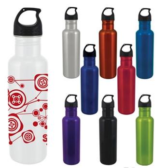 China Eco-Friendly Wide Mouth 25oz, 750mL Stainless Steel Sports Water Bottle - BPA Free for sale