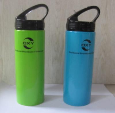 China stainless steel drink bottle with straw for sale