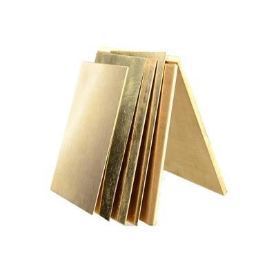 China Customized Thickness 0.3-60mm H62 C1100 C1220 C2400 C26800 C27200 Shiny Brass Copper Sheet Brass Sheet Plate for sale