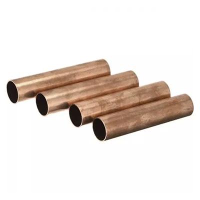 China Mill Finish Polished Hollow Copper Tube Pipe C21000 C22000 C23000 C24000 Alloy 120mm for sale