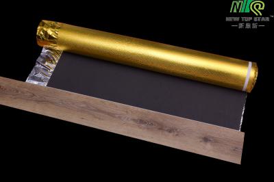 Chine OIN d'or de l'aluminium 3mm d'EVA Acoustic Laminate Flooring Underlayment 110kg/M3 à vendre