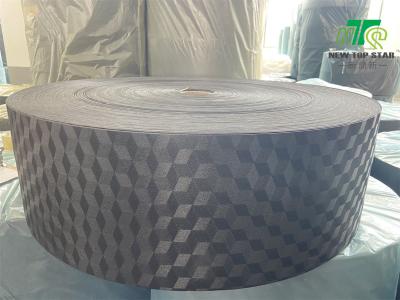 China Vinyl 1mm Laminate Underlay 400m Special EVA Foam With Embossed Film Strip for sale