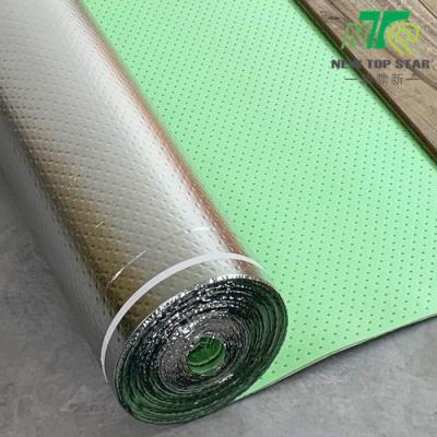 China Odorless Cross Linked Polyethylene Foam Roll 2mm Laminate Underlay IXPE Foam for sale