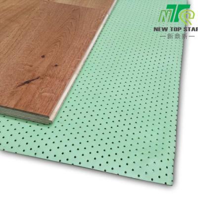 China Green Underfloor Heating Underlay Under Laminate Flooring 2mm 33kg/cbm for sale