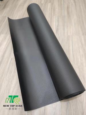 China 100kgs/m3 Black Polyethylene Foam Flooring Underlay Roll 1mm With Anti Slip Texturing for sale