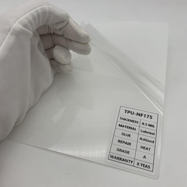 Close-up view of NASIDO TPU-NF175 protective film