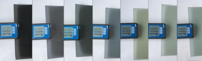 MS70 Green Tint Film installation example