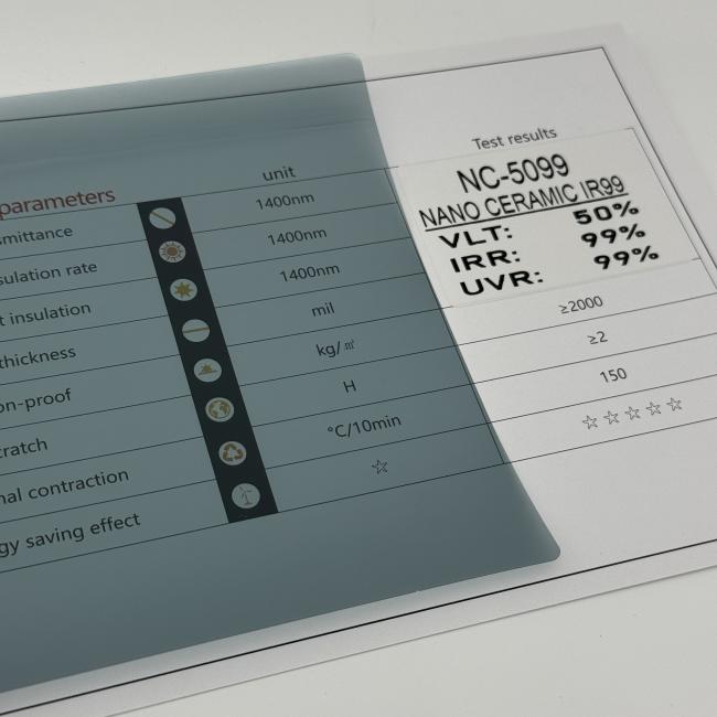 NASIDO NC-5099 tint film packaging