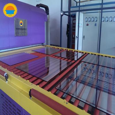 China Automobile Glass Tempering Line Tempered Glass Making Machine 1 Year Warranty for sale