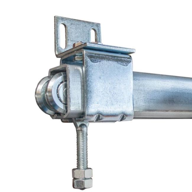 Steel Galvanized Hanging Roller Track System Hanging Door Roller Rail 1