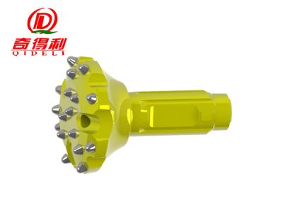 China 140mm Button DTH Drill Bits For CIR90 Hammer 42CrMo Steel / KD10H Carbide for sale