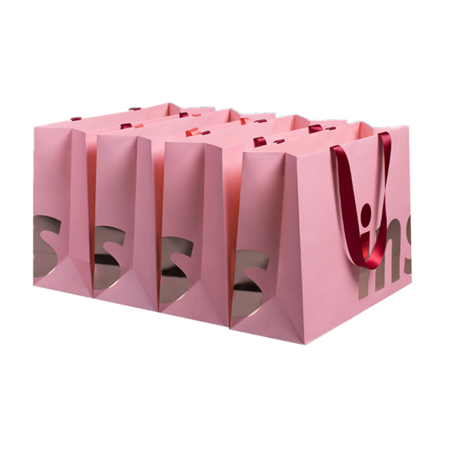 Premium quality kraft gift bag packaging