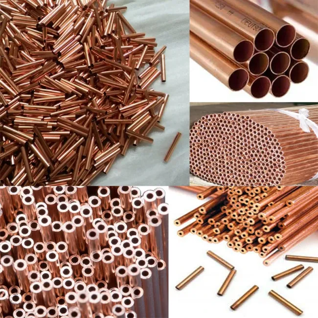 C11000 C12000 0.3mm Straight Seamless Copper Pipe