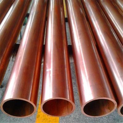 China DIN 86019 C10700 Type L Copper Pipe 15mm Wall Thickness Brush Finish for sale