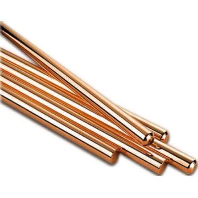 China 3mm 8mm ASTM B359 Aluminum Copper Brazing Rod Polishing Copper Round Rod for sale