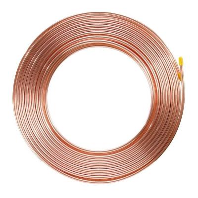China Soldadura al arco en espiral del tubo 15m m del cobre de la bobina de la crepe de C17200 los 4m en venta