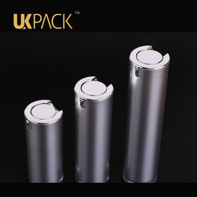 Assessed supplier PMMA Cosmetic Double layer airless bottle