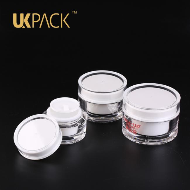 UKPACK Personal care package PMMA Luxury packaging face Cream Jar