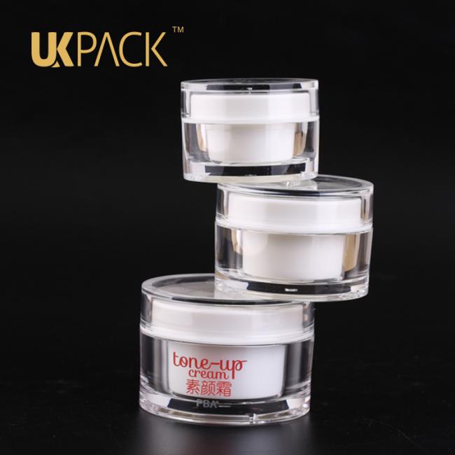 UKPACK Personal care package PMMA Luxury packaging face Cream Jar