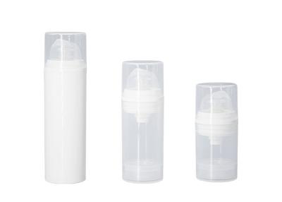 China All Plastic Airless Pump Bottles Personal Care Lotion Cream Cosmetic Packaging 15ml 30ml 50ml for sale