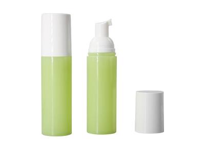 中国 Niche 90ml Capacity Pet Foaming Soap Bottles Bulk With External Spring Design 販売のため