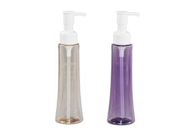 China PET cleanser oil pump bottle 100ml  PCR material packaging for sale