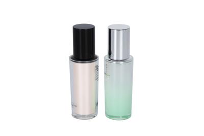 China 30ml Empty Acrylic Airless Foundation Pump Bottle Skin Care Cosmetic Container UKE14 for sale