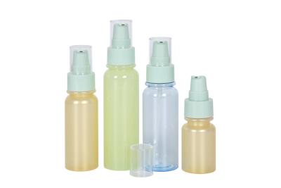 China 50ml/100ml/120ml/150ml PET Plastic Skin Care Packaging Body Lotion Pump Bottle UKL04 for sale