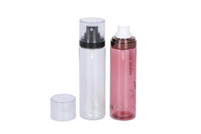 China BPA Free 120ml OD 40mm PET Skin Care Spray Bottle for sale
